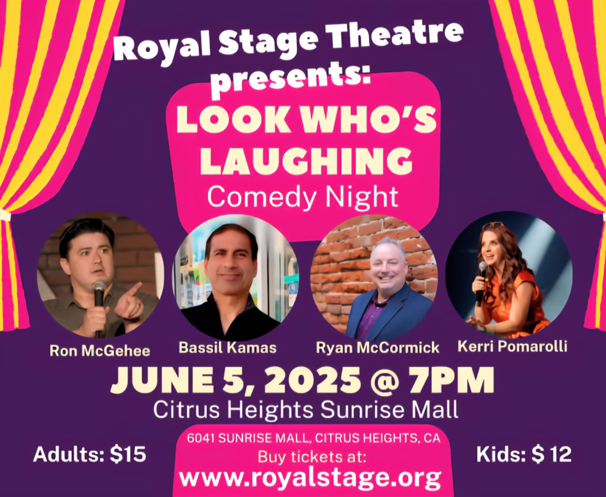 Comedy Night at Citrus Heights Sunrise Mall